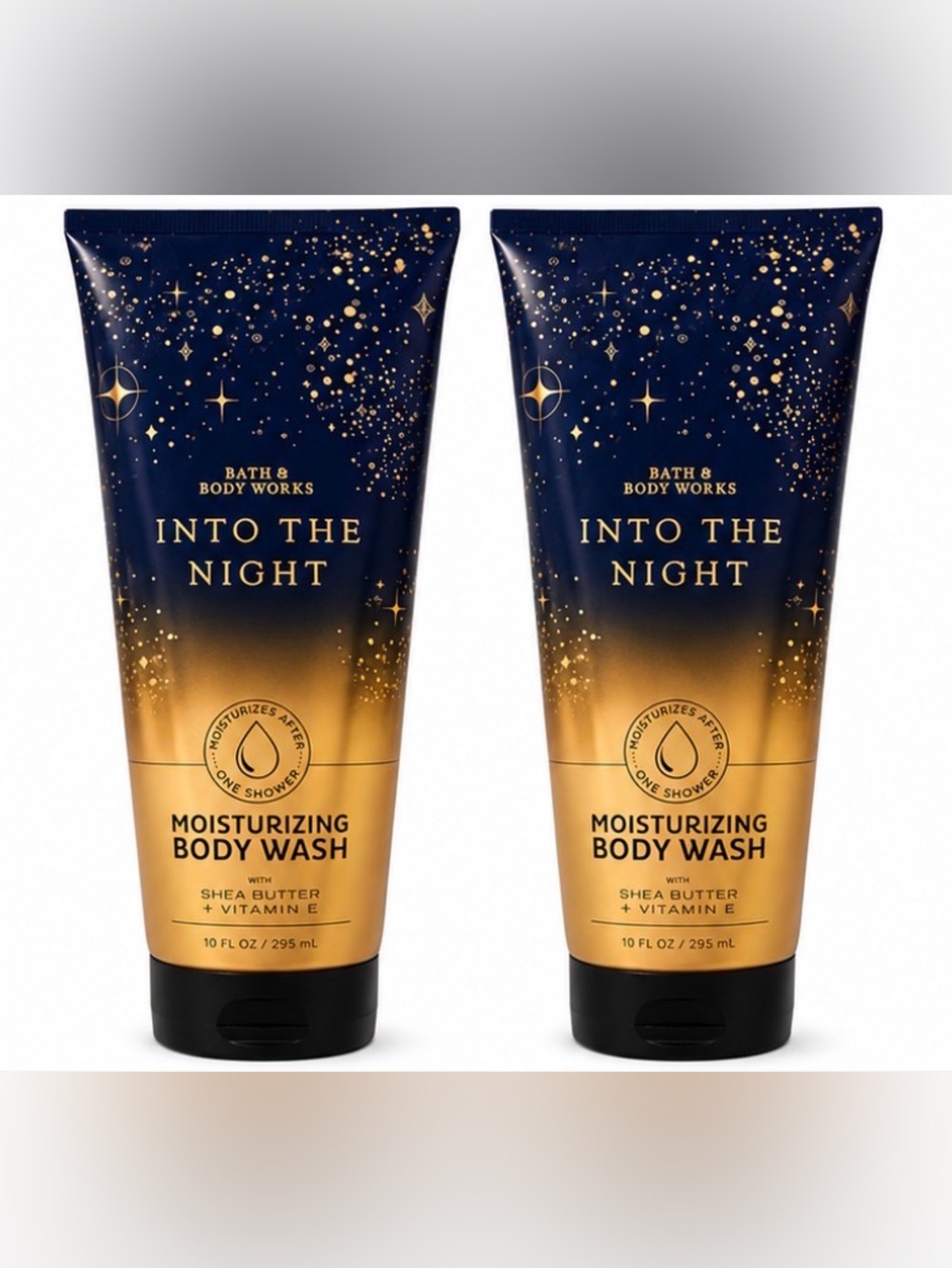 Bath & Body Works Into The Night Moisturizing Body Wash 10 oz 2 Pack NWT